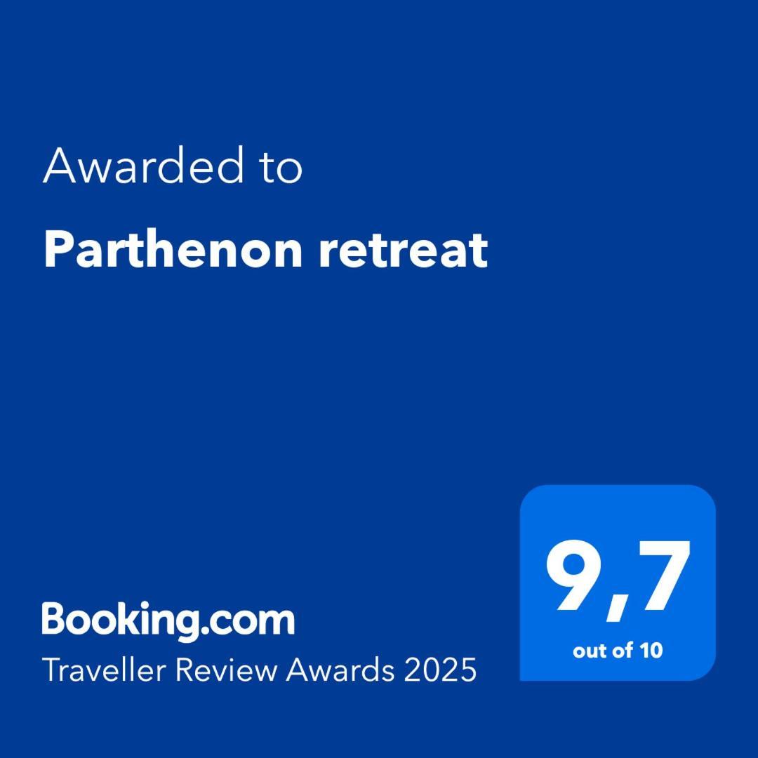 Parthenon Retreat Apartment Athena Bagian luar foto